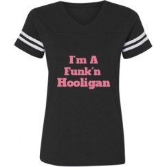 Ladies Relaxed Fit Vintage Sports Tee