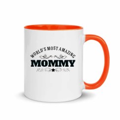 11oz Ceramic Mug with Color Inside