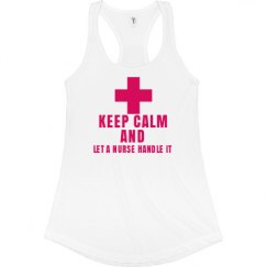 Ladies Slim Fit Racerback Tank Top