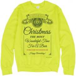 Unisex Neon Crewneck Sweatshirt