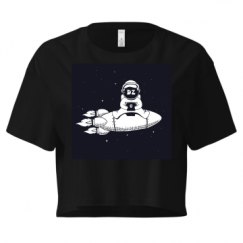 Ladies Festival Cali Crop Top Tee