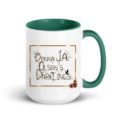 15oz Ceramic Mug with Color Inside