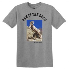 Gray tee w/ram graphic 