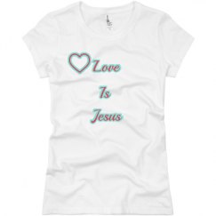 Ladies Slim Fit Basic Promo Jersey Tee