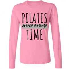 Ladies Relaxed Fit Basic Long Sleeve Tee