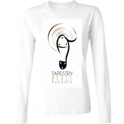 Ladies Relaxed Fit Basic Long Sleeve Tee