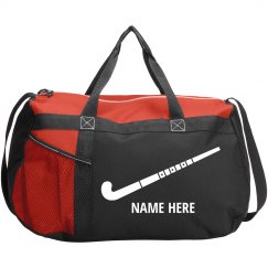 Add Your Name Field Hockey Sports Duffel Bag