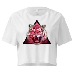 Ladies Festival Cali Crop Top Tee