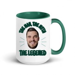 15oz Ceramic Mug with Color Inside