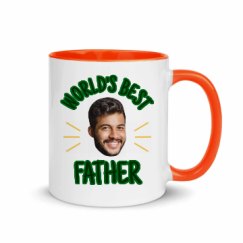 11oz Ceramic Mug with Color Inside