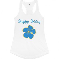 Ladies Slim Fit Racerback Tank Top