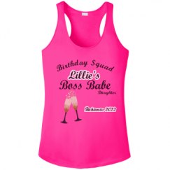Ladies Athletic Performance Racerback Tank