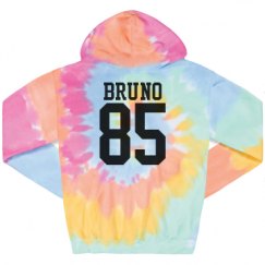 Unisex Tie-Dye Fleece Hoodie