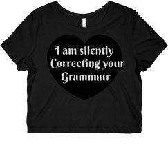 Silently Correcting Your Grammar