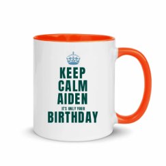 11oz Ceramic Mug with Color Inside