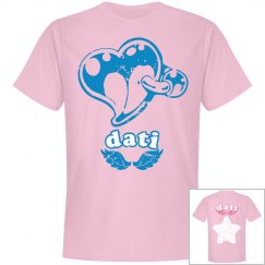 CW DATI LIGHT PINK TATTOO TOP