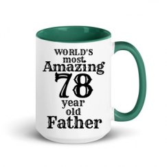 15oz Ceramic Mug with Color Inside