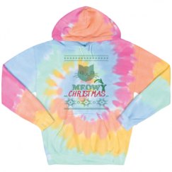 Unisex Tie-Dye Fleece Hoodie