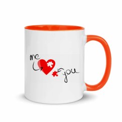 11oz Ceramic Mug with Color Inside