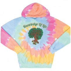 Unisex Tie-Dye Fleece Hoodie
