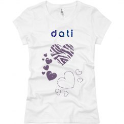 CW DATI BLUE GLITTER SLIMFIT