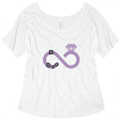 Ladies Flowy Slouchy Tee