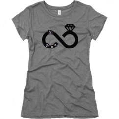 Ladies Slim Fit Super Soft Triblend Tee