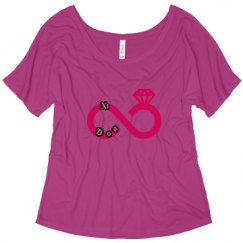 Ladies Flowy Slouchy Tee