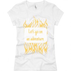 Ladies Slim Fit Basic Promo Jersey Tee