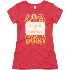 Ladies Slim Fit Super Soft Triblend Tee