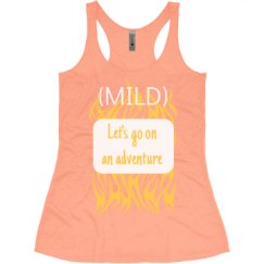 Ladies Slim Fit Super Soft Racerback Triblend Tank