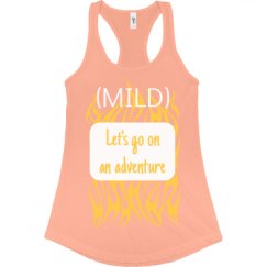 Ladies Slim Fit Racerback Tank Top