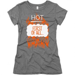 Ladies Slim Fit Super Soft Triblend Tee