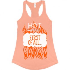 Ladies Slim Fit Racerback Tank Top