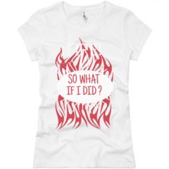 Ladies Slim Fit Basic Promo Jersey Tee