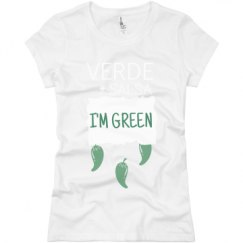 Ladies Slim Fit Basic Promo Jersey Tee