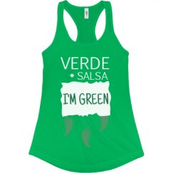 Ladies Slim Fit Racerback Tank Top