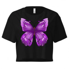 Ladies Festival Cali Crop Top Tee
