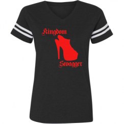 Ladies Relaxed Fit Vintage Sports Tee