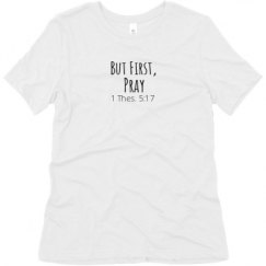 Ladies Relaxed Fit Super Soft Triblend Tee