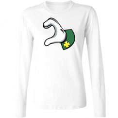 Ladies Relaxed Fit Basic Long Sleeve Tee