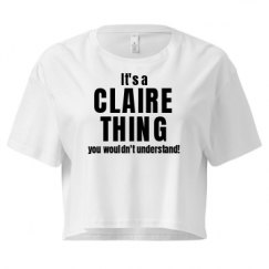 Ladies Festival Cali Crop Top Tee