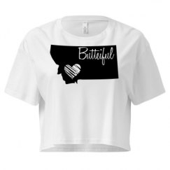 Ladies Festival Cali Crop Top Tee