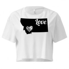 Ladies Festival Cali Crop Top Tee