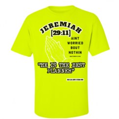 Unisex Ultra Cotton Safety Neon Crewneck Tee