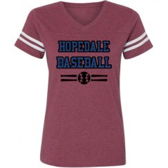 Ladies Relaxed Fit Vintage Sports Tee