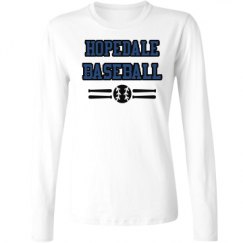 Ladies Relaxed Fit Basic Long Sleeve Tee