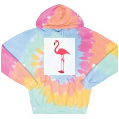 Unisex Tie-Dye Fleece Hoodie