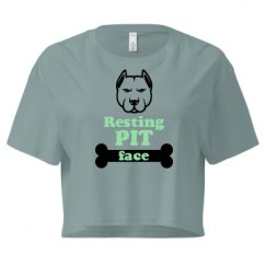 Ladies Festival Cali Crop Top Tee