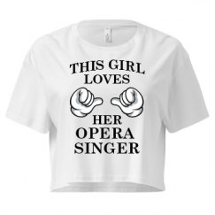 Ladies Festival Cali Crop Top Tee